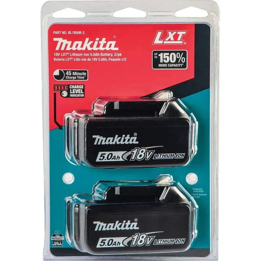 Makita 18V 5.0Ah Battery Combo Kit – Twin Pack